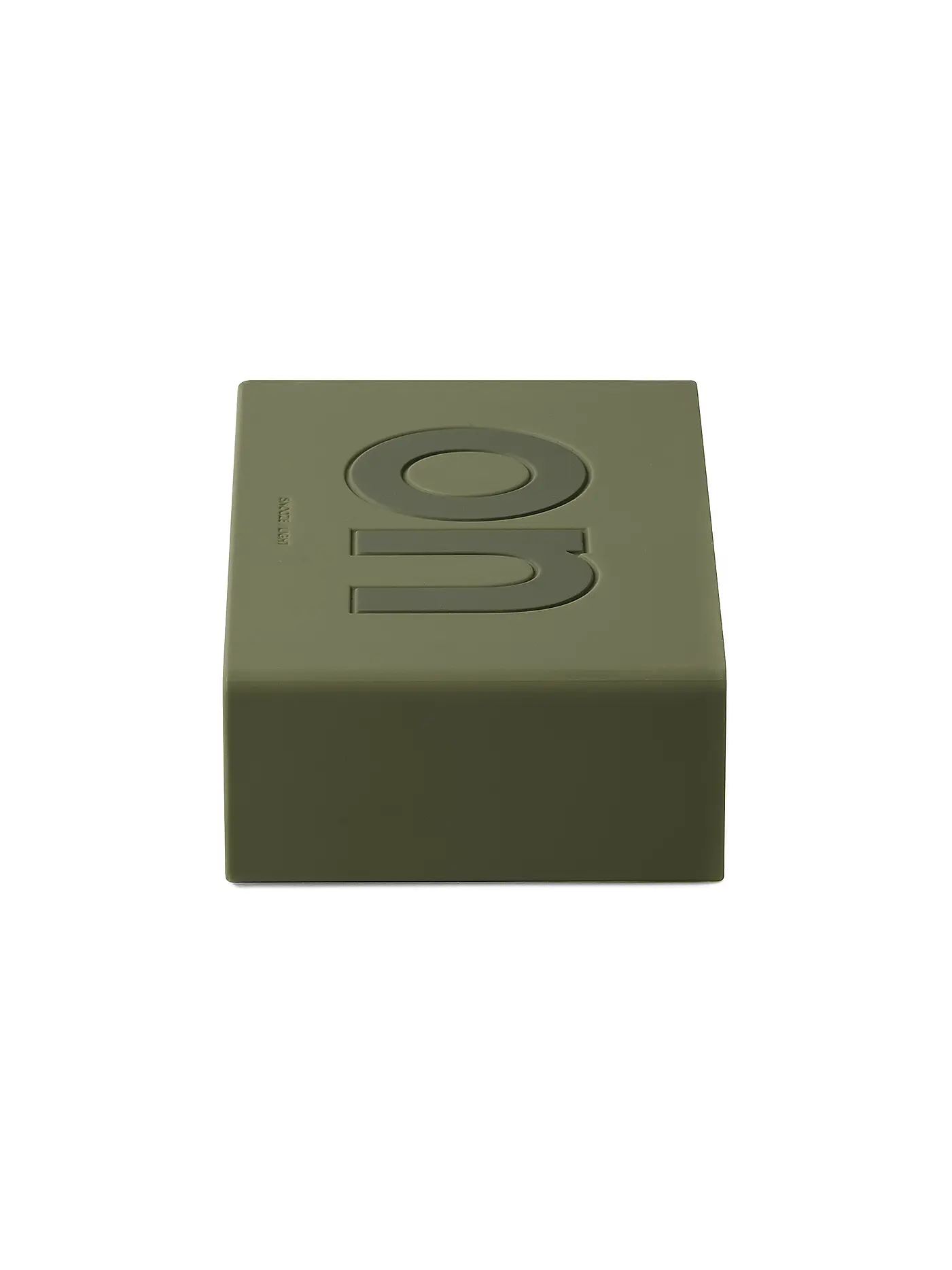 LEXON | Wecker FLIP+ 10x6,5cm Red | olive